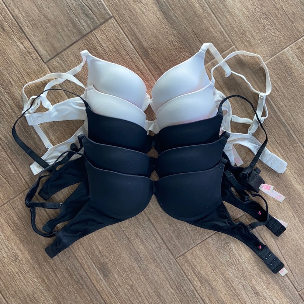 Wear Everywhere Push Up Bra Lot 🤍🖤